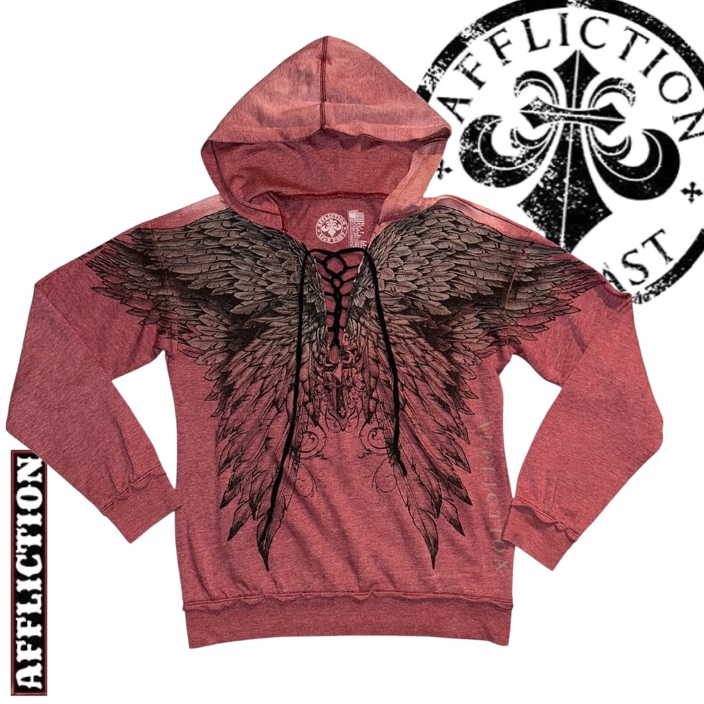 Affliction Winged Hoodie